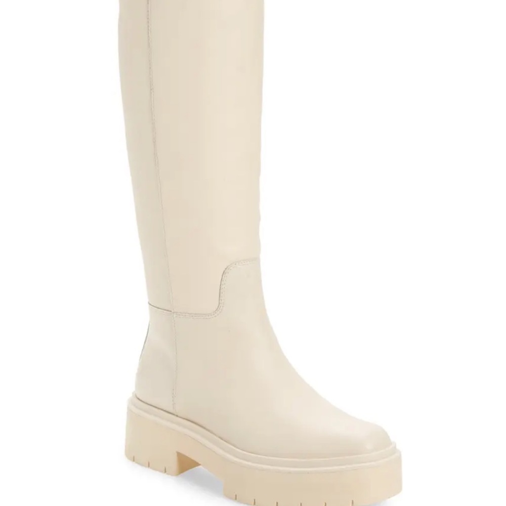 Larina Waterproof Knee High Platform Boot Sam Edelman never worn